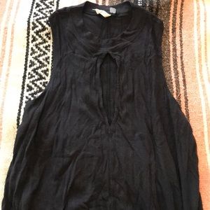 We The Free Tops - Long black Tank- Free People We The Free Tops - Long black Tank- Free People